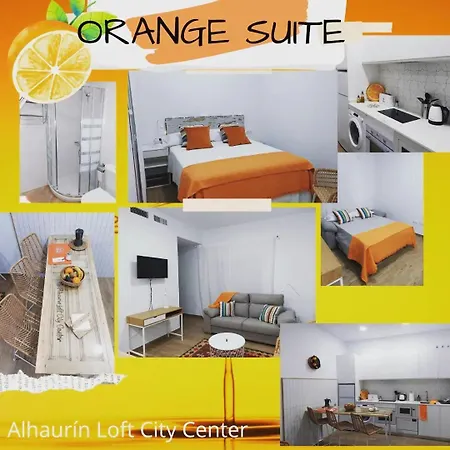 Orange Suite By Alhaurin Loft City Center Alhaurin de la Torre Exterior photo